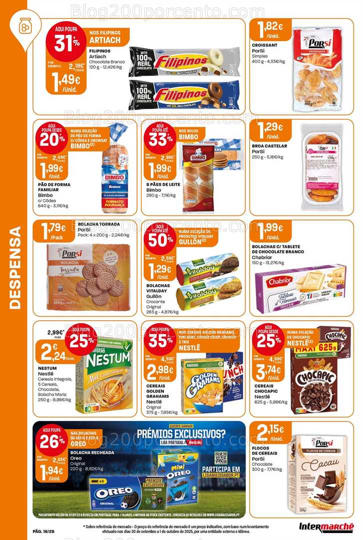 Antevisão Folheto INTERMARCHÉ Contact Promoções de 6 a 12 novembro
