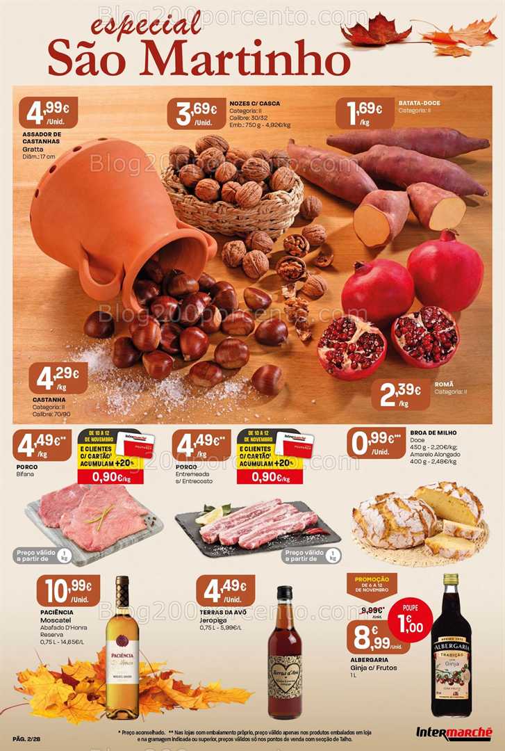 Antevisão Folheto INTERMARCHÉ Contact Promoções de 6 a 12 novembro