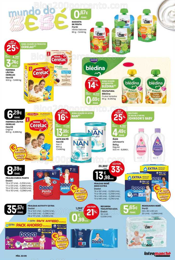 Antevisão Folheto INTERMARCHÉ Contact Promoções de 6 a 12 novembro