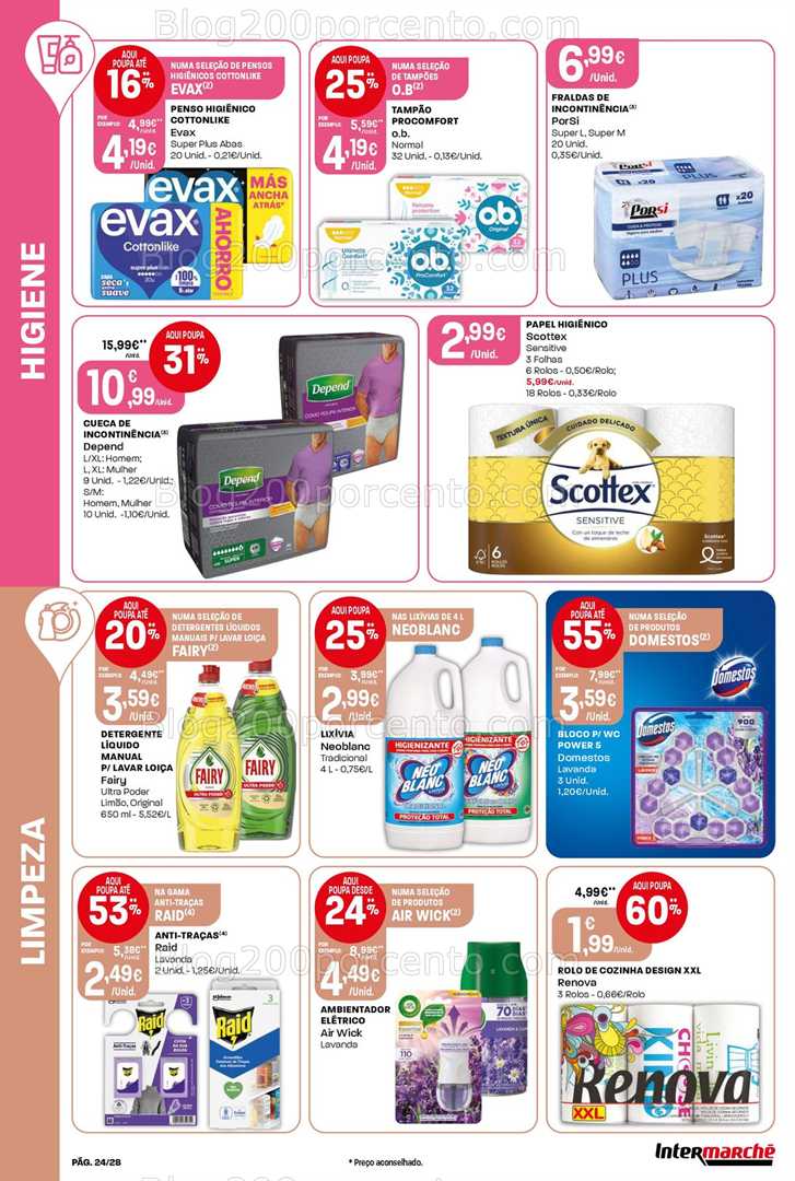 Antevisão Folheto INTERMARCHÉ Contact Promoções de 6 a 12 novembro