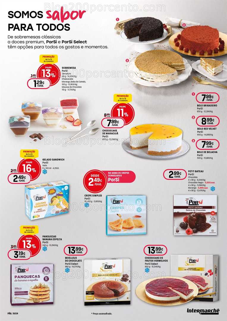 Antevisão Folheto INTERMARCHÉ Marcas Próprias Promoções de 6 a 19 novembro