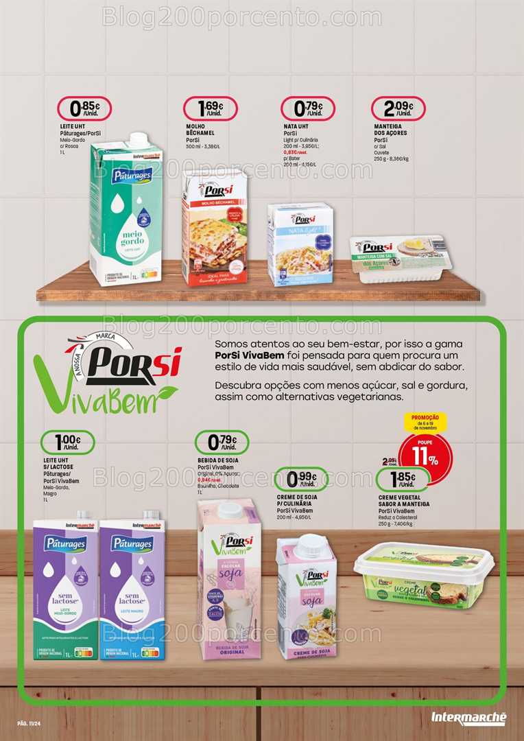 Antevisão Folheto INTERMARCHÉ Marcas Próprias Promoções de 6 a 19 novembro