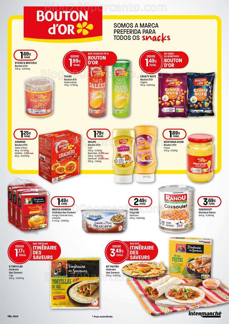 Antevisão Folheto INTERMARCHÉ Marcas Próprias Promoções de 6 a 19 novembro