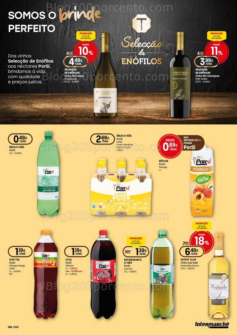 Antevisão Folheto INTERMARCHÉ Marcas Próprias Promoções de 6 a 19 novembro