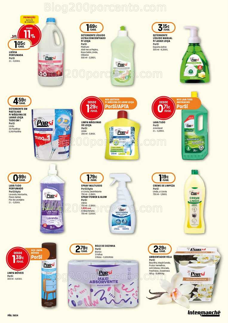Antevisão Folheto INTERMARCHÉ Marcas Próprias Promoções de 6 a 19 novembro