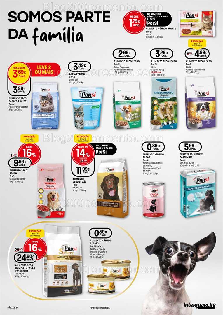 Antevisão Folheto INTERMARCHÉ Marcas Próprias Promoções de 6 a 19 novembro
