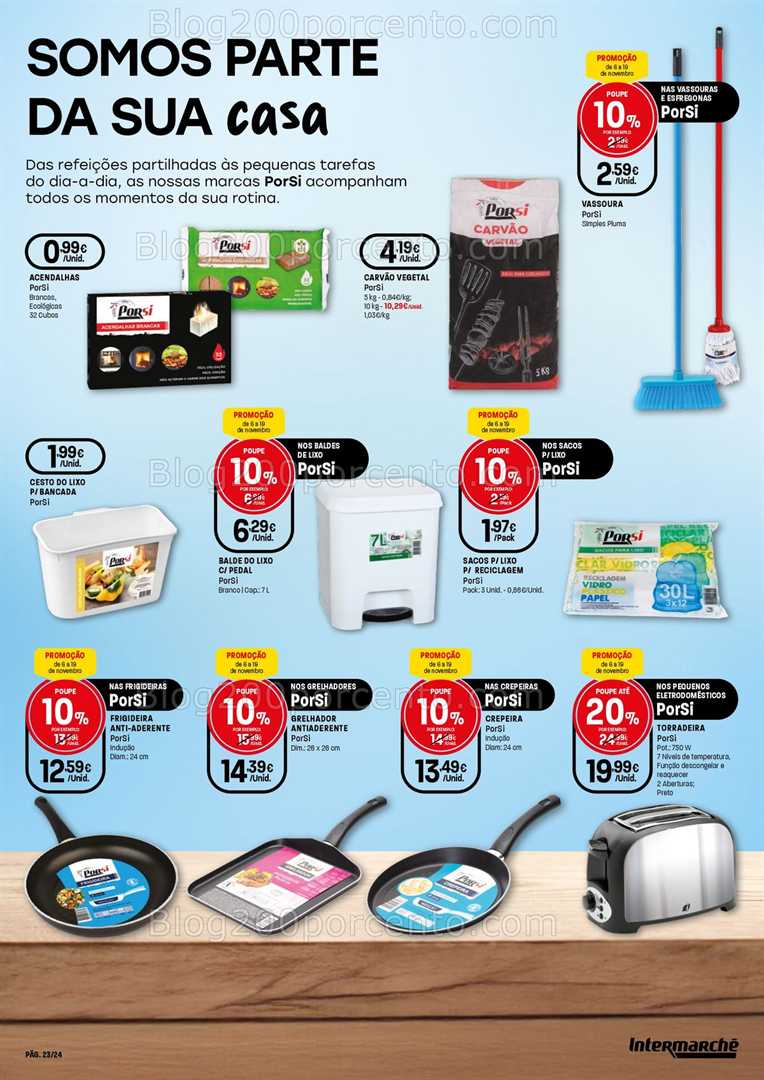 Antevisão Folheto INTERMARCHÉ Marcas Próprias Promoções de 6 a 19 novembro