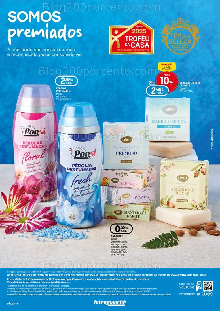 Antevisão Folheto INTERMARCHÉ Marcas Próprias Promoções de 6 a 19 novembro