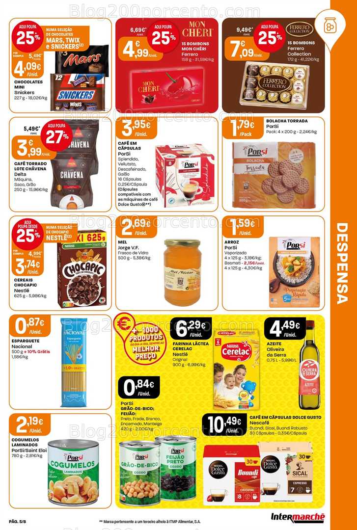 Antevisão Folheto INTERMARCHÉ Mini Promoções de 6 a 12 novembro