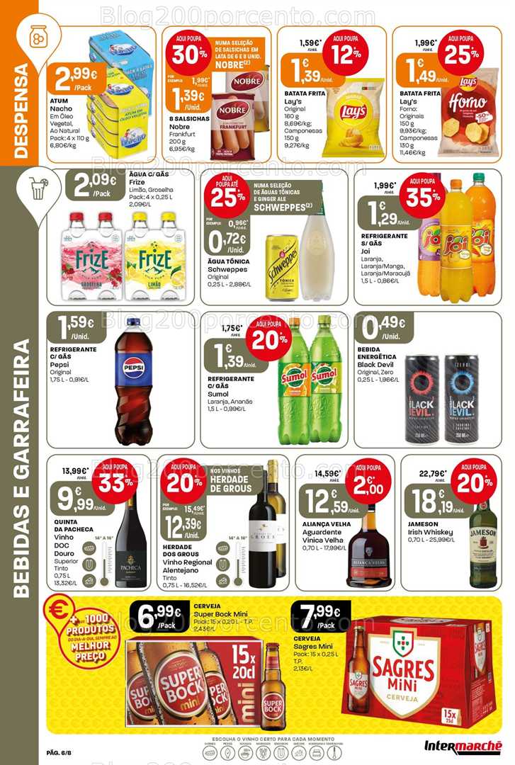 Antevisão Folheto INTERMARCHÉ Mini Promoções de 6 a 12 novembro