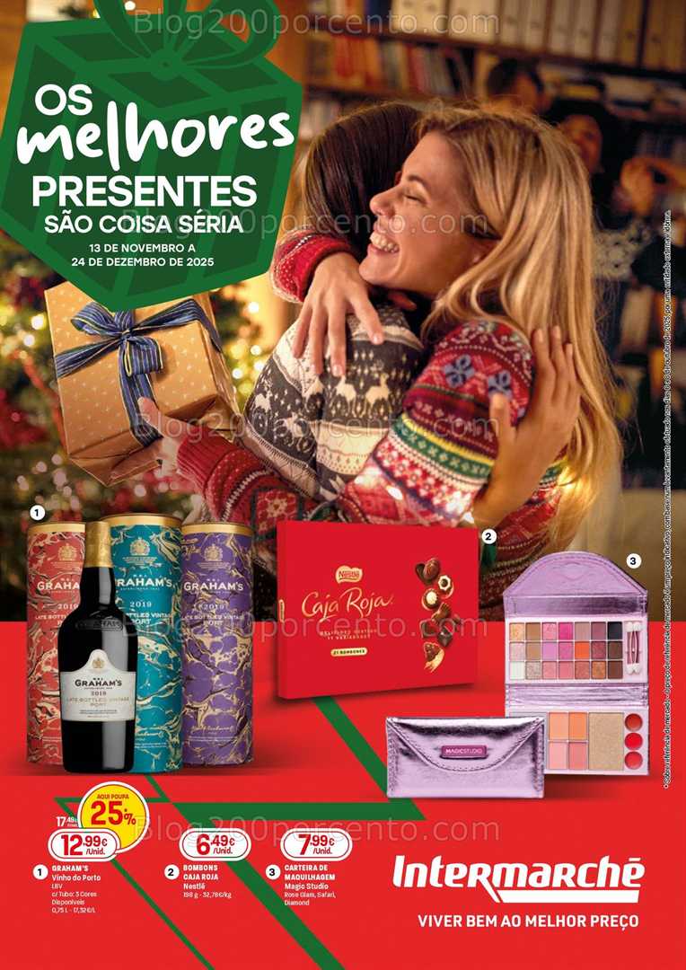 Antevisão Folheto INTERMARCHÉ Presentes de Natal - 13 novembro a 24 dezembro