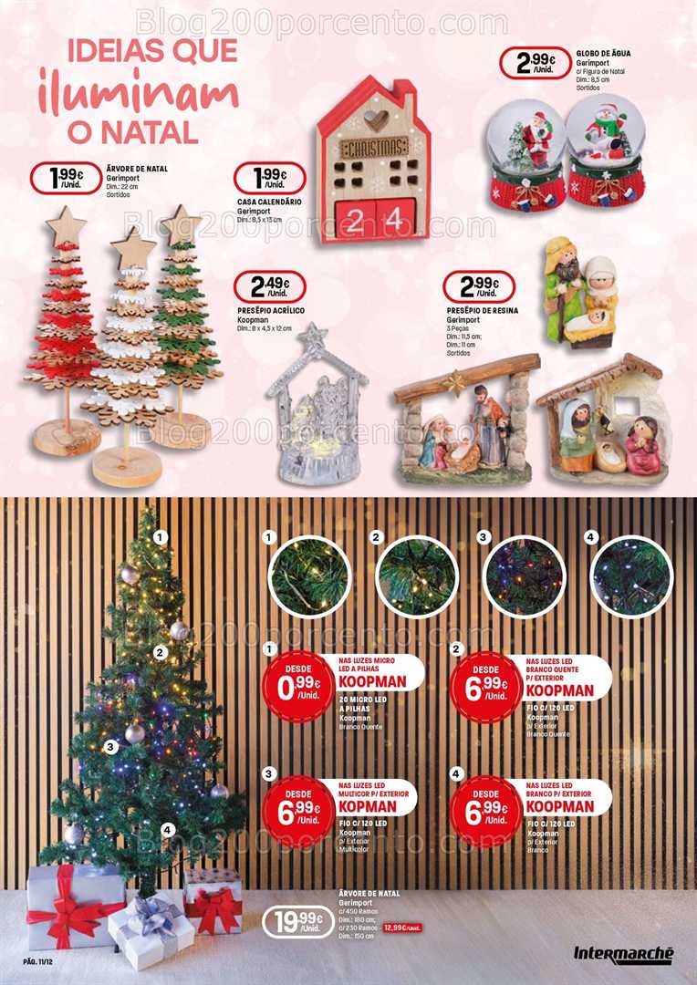 Antevisão Folheto INTERMARCHÉ Presentes de Natal - 13 novembro a 24 dezembro