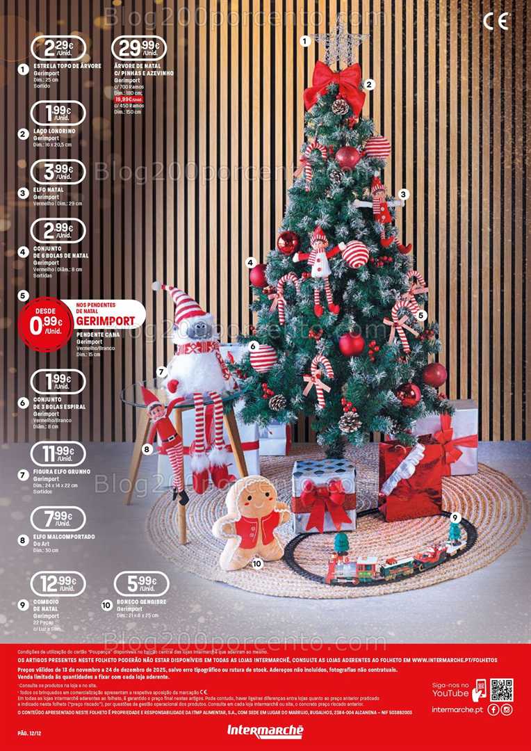 Antevisão Folheto INTERMARCHÉ Presentes de Natal - 13 novembro a 24 dezembro