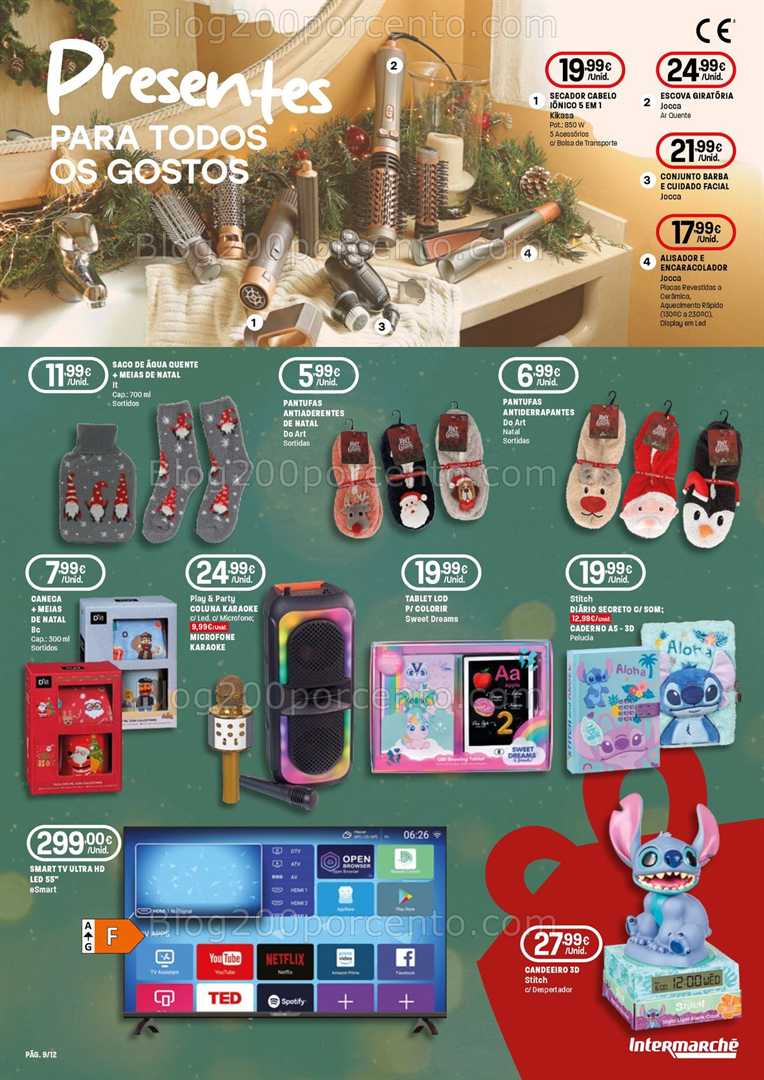 Antevisão Folheto INTERMARCHÉ Presentes de Natal - 13 novembro a 24 dezembro