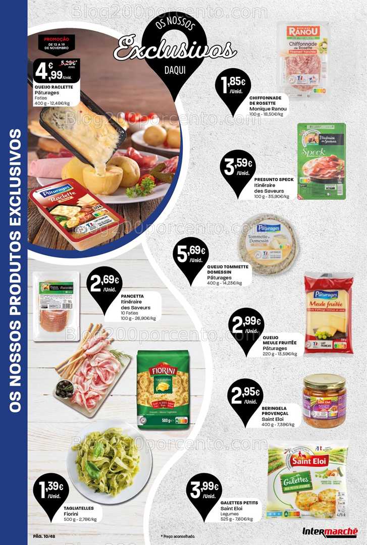 Antevisão Folheto INTERMARCHÉ Super Promoções de 13 a 19 novembro