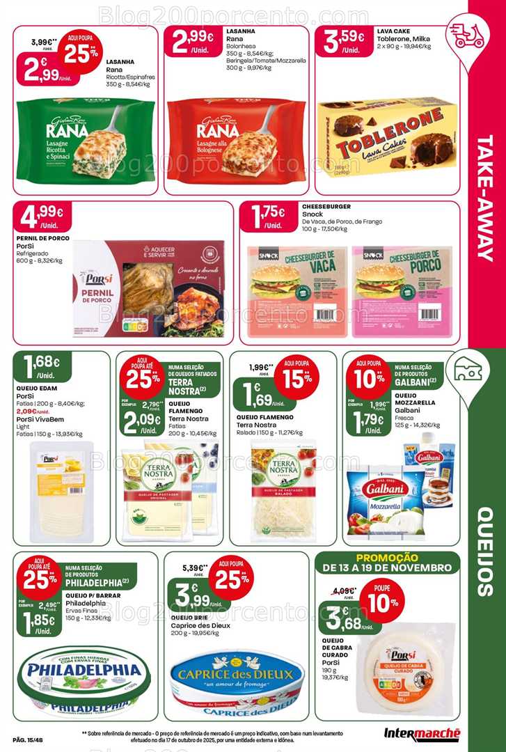 Antevisão Folheto INTERMARCHÉ Super Promoções de 13 a 19 novembro