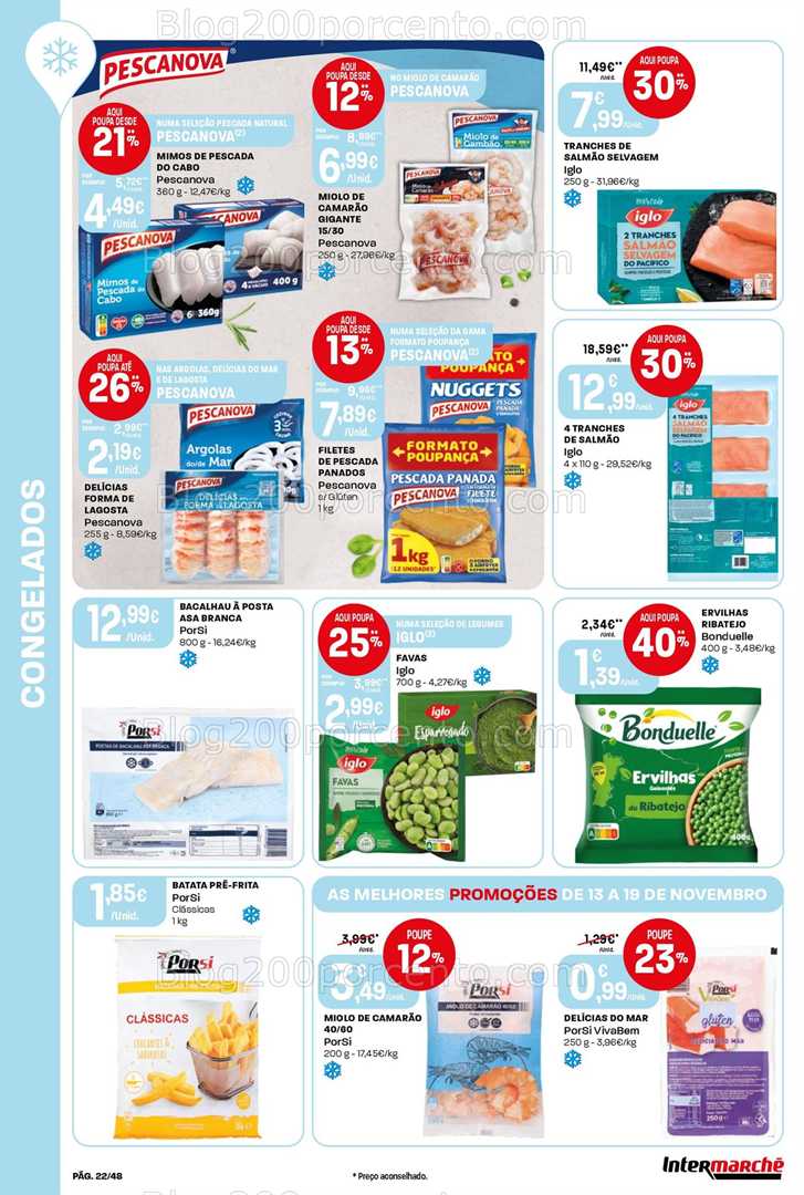 Antevisão Folheto INTERMARCHÉ Super Promoções de 13 a 19 novembro