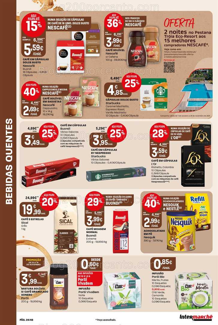 Antevisão Folheto INTERMARCHÉ Super Promoções de 13 a 19 novembro