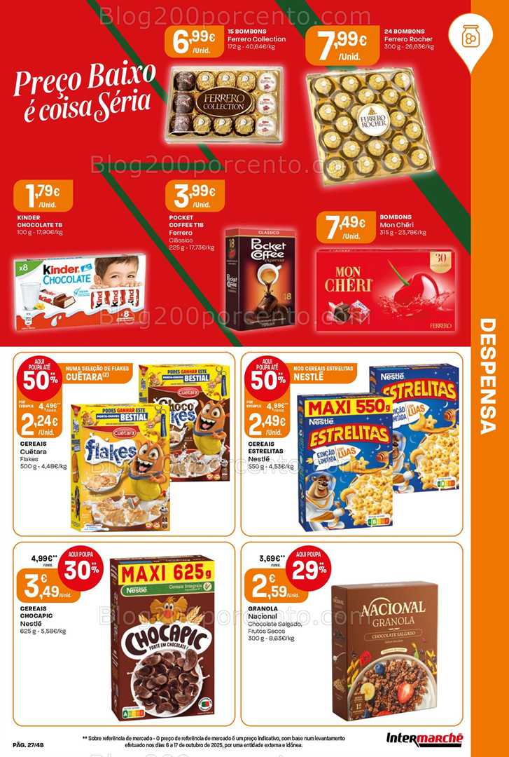 Antevisão Folheto INTERMARCHÉ Super Promoções de 13 a 19 novembro