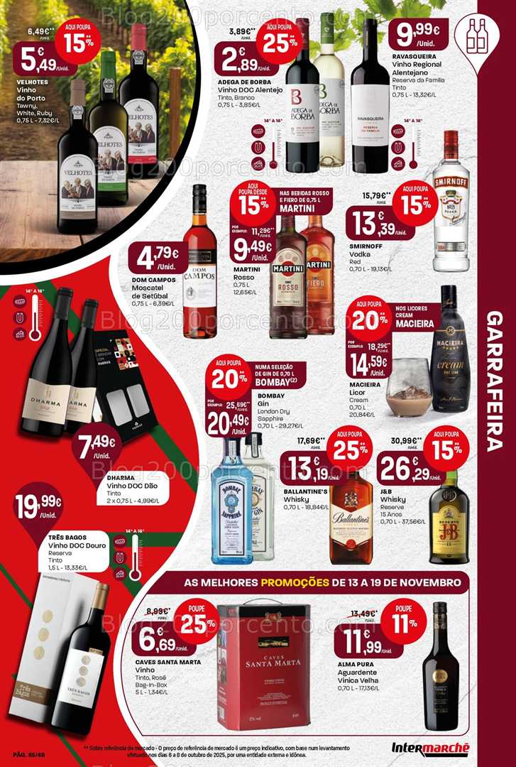 Antevisão Folheto INTERMARCHÉ Super Promoções de 13 a 19 novembro
