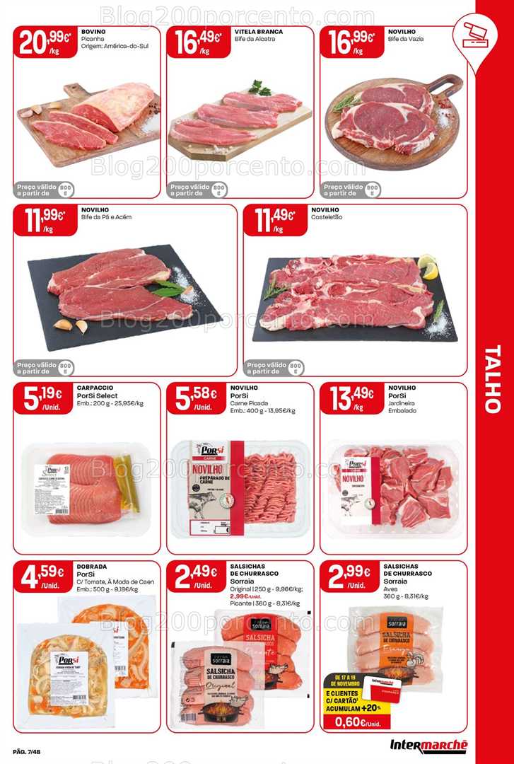 Antevisão Folheto INTERMARCHÉ Super Promoções de 13 a 19 novembro