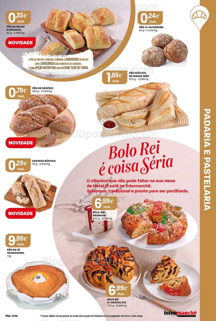 Antevisão Folheto INTERMARCHÉ Super Promoções de 6 a 12 novembro