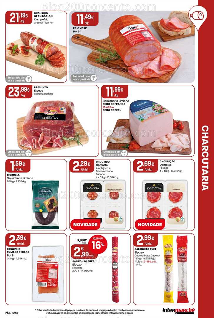 Antevisão Folheto INTERMARCHÉ Super Promoções de 6 a 12 novembro