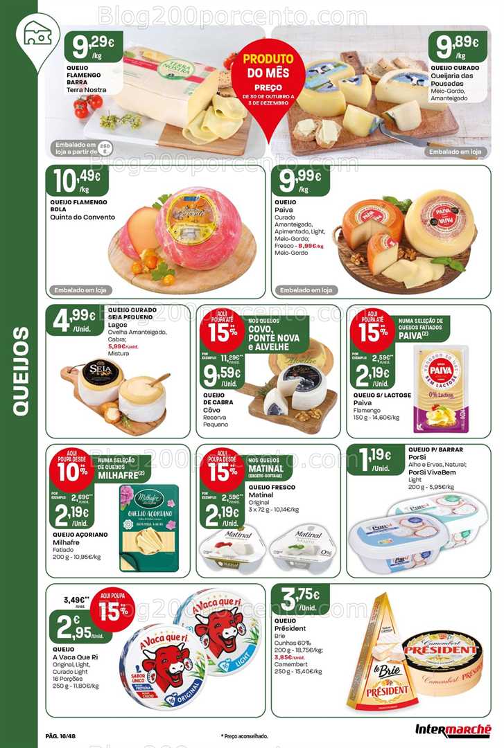 Antevisão Folheto INTERMARCHÉ Super Promoções de 6 a 12 novembro