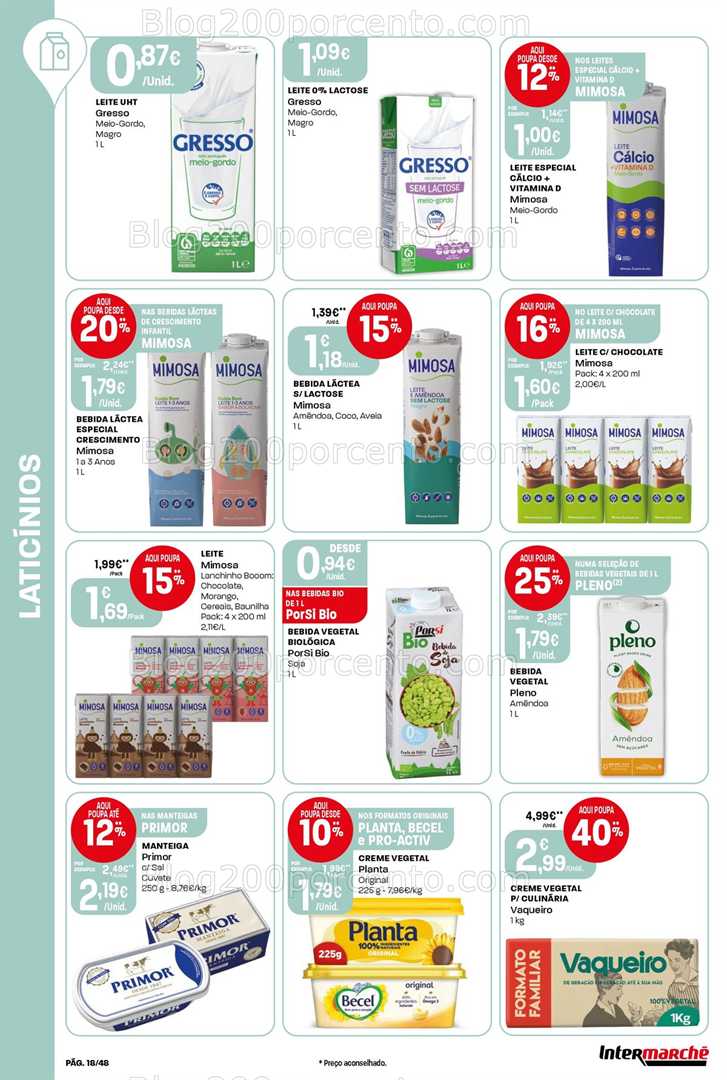Antevisão Folheto INTERMARCHÉ Super Promoções de 6 a 12 novembro