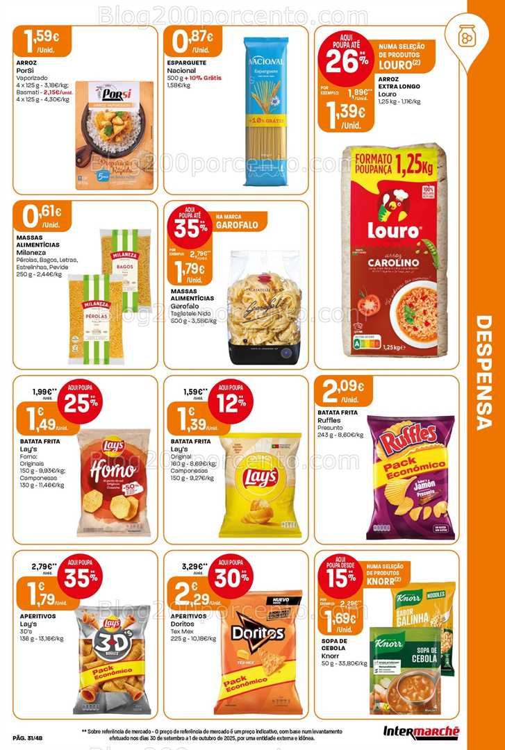 Antevisão Folheto INTERMARCHÉ Super Promoções de 6 a 12 novembro