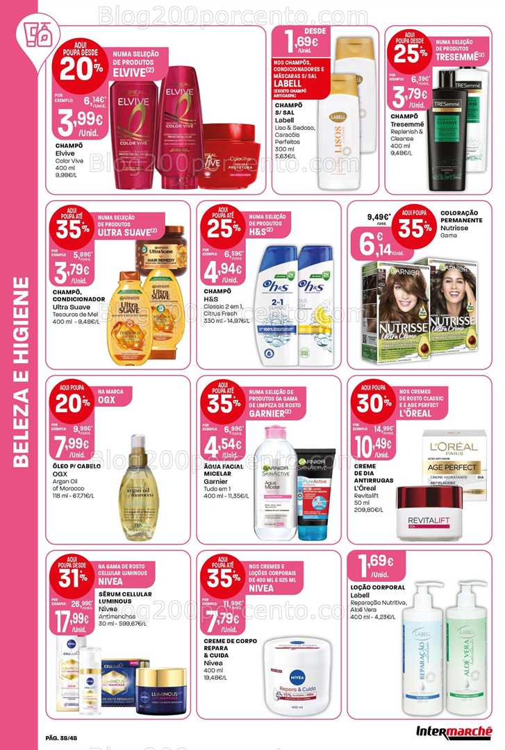 Antevisão Folheto INTERMARCHÉ Super Promoções de 6 a 12 novembro