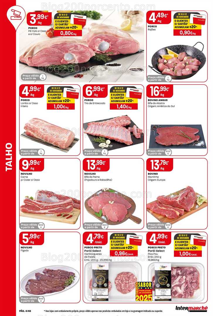 Antevisão Folheto INTERMARCHÉ Super Promoções de 6 a 12 novembro