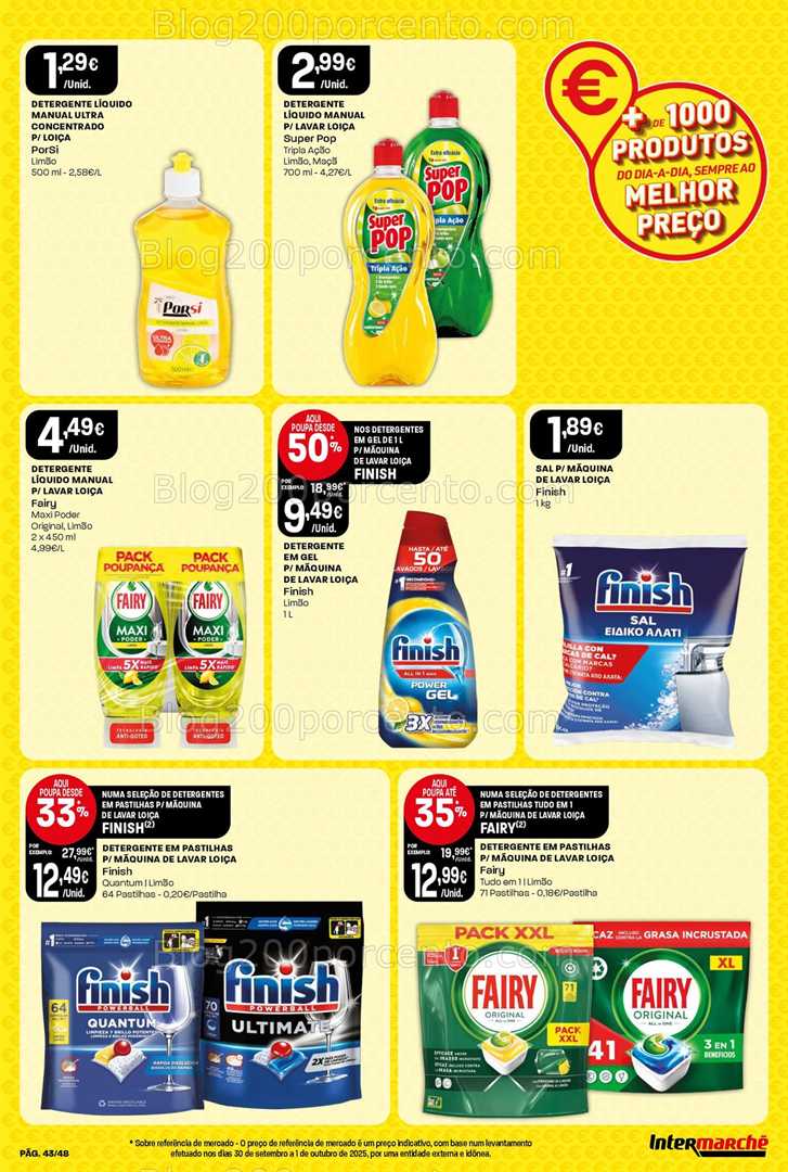 Antevisão Folheto INTERMARCHÉ Super Promoções de 6 a 12 novembro