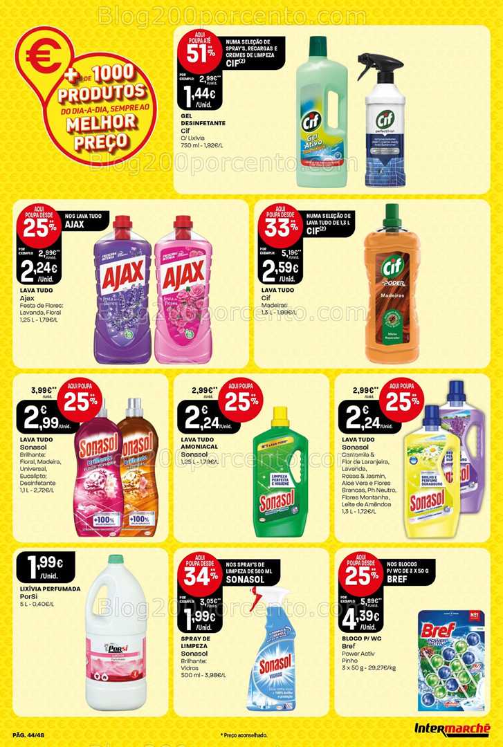 Antevisão Folheto INTERMARCHÉ Super Promoções de 6 a 12 novembro