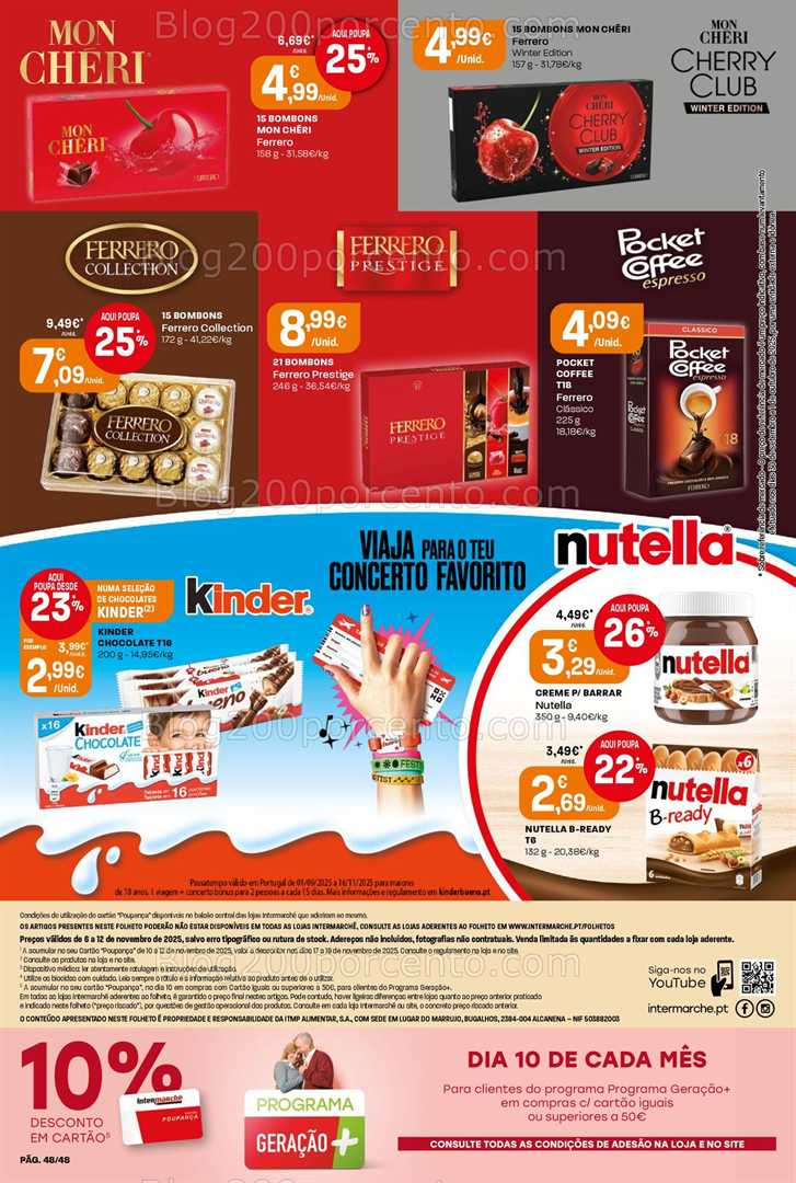 Antevisão Folheto INTERMARCHÉ Super Promoções de 6 a 12 novembro