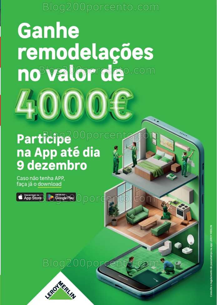 Antevisão Folheto LEROY MERLIN Promoções de 13 novembro a 9 dezembro