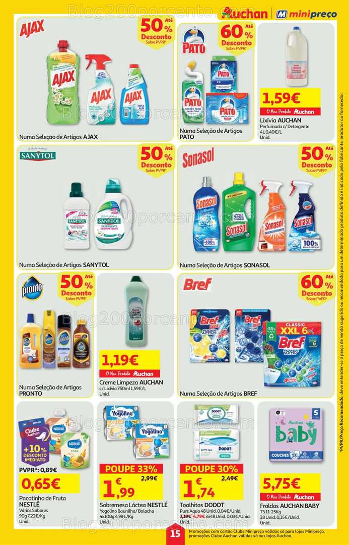 Antevisão Folheto MINIPREÇO - AUCHAN Promoções de 13 a 19 novembro