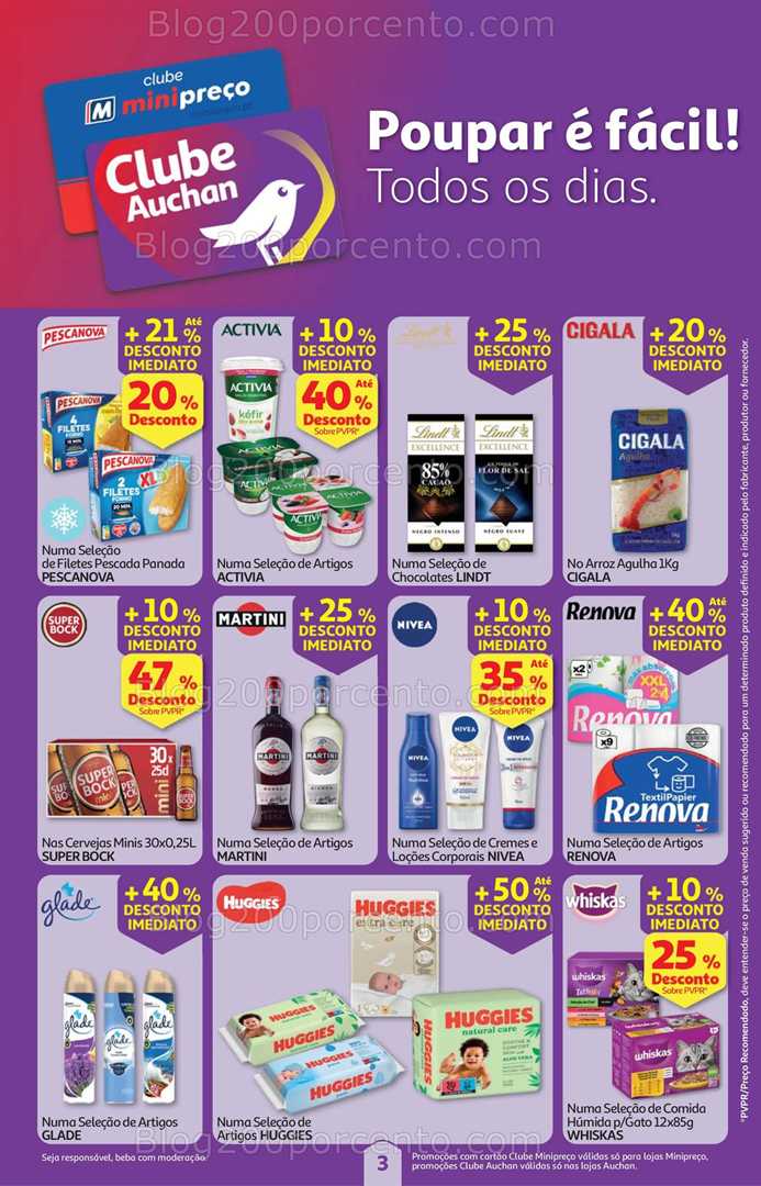 Antevisão Folheto MINIPREÇO - AUCHAN Promoções de 13 a 19 novembro