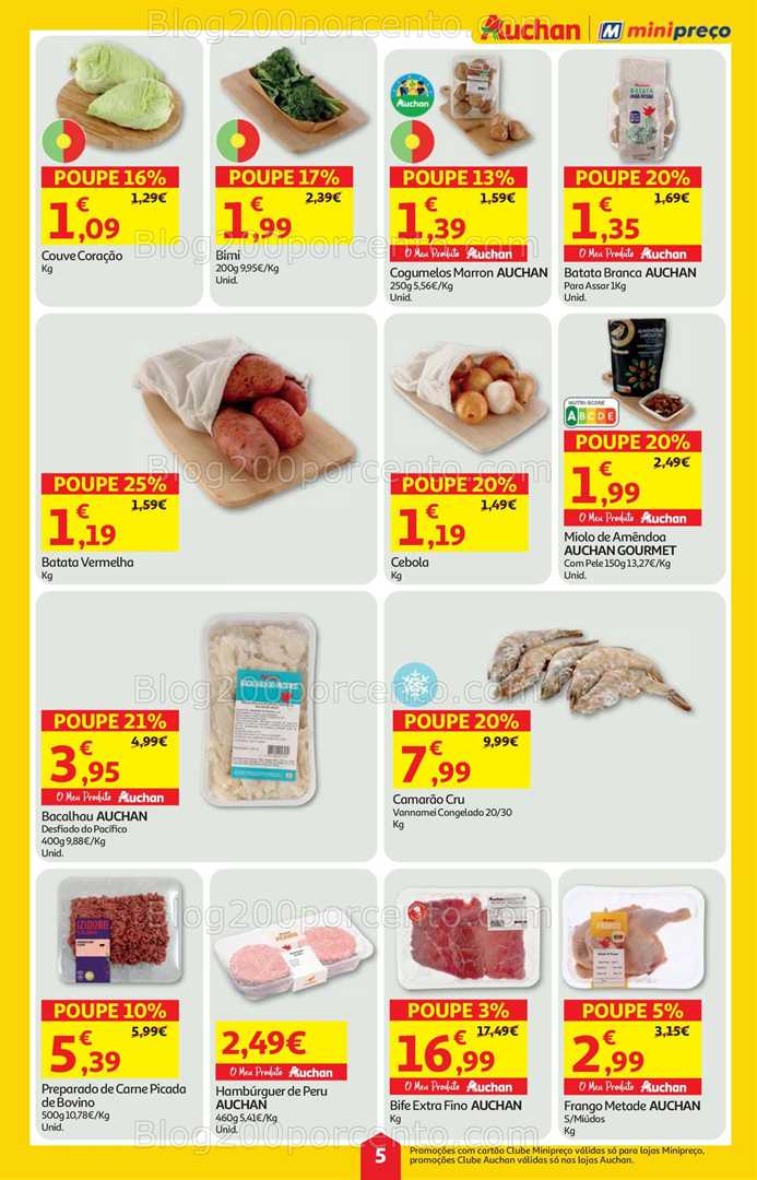 Antevisão Folheto MINIPREÇO - AUCHAN Promoções de 13 a 19 novembro