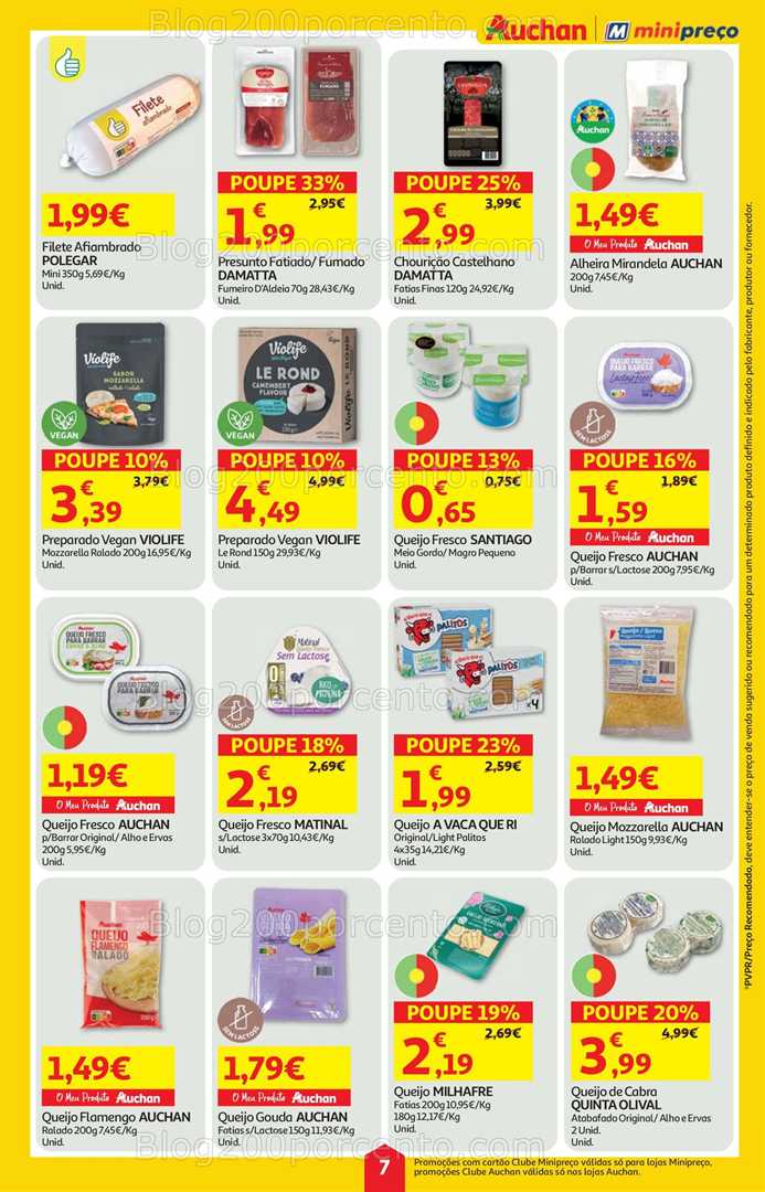 Antevisão Folheto MINIPREÇO - AUCHAN Promoções de 13 a 19 novembro