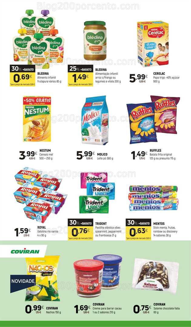Antevisão Folheto COVIRAN Promoções de 4 a 16 novembro