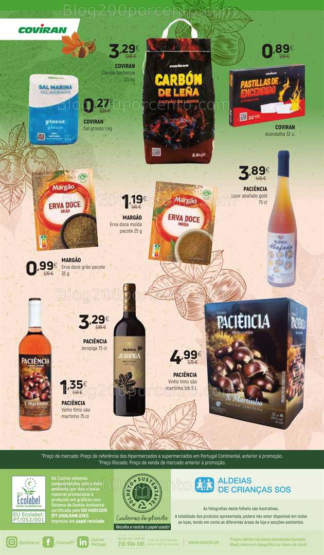 Antevisão Folheto COVIRAN Promoções de 4 a 16 novembro