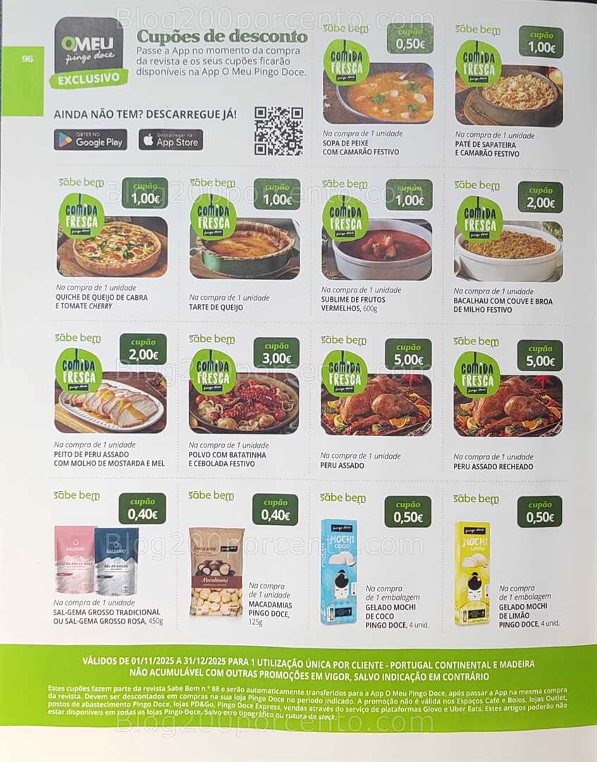 PINGO DOCE Sabe Bem Especial Natal e os seus vales de desconto!