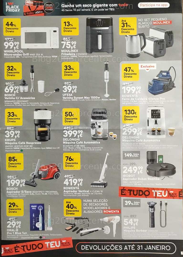 Antevisão Folheto WORTEN Black Friday Promoções de 11 a 17 novembro