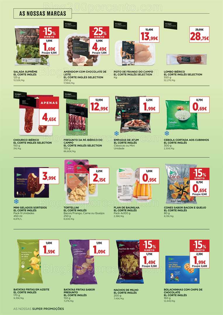 Antevisão Folheto EL CORTE INGLÉS Promoções de 14 novembro a 4 dezembro