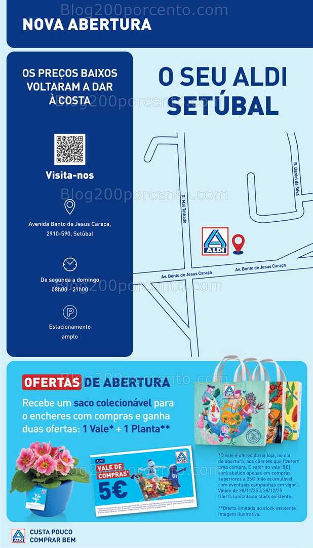 Antevisão Folheto ALDI Saldos Abertura Promoções de 28 a 30 novembro