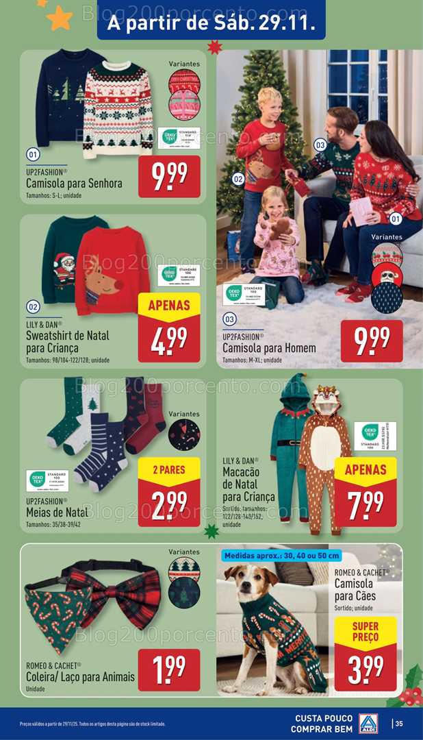 Antevisão Folheto ALDI Saldos Abertura Promoções de 28 a 30 novembro