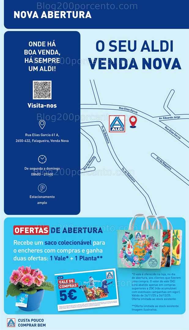 Antevisão Folheto ALDI Saldos Abertura Promoções de 26 a 31 novembro