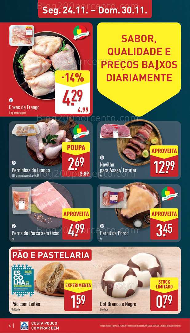 Antevisão Folheto ALDI Promoções de 24 a 30 novembro