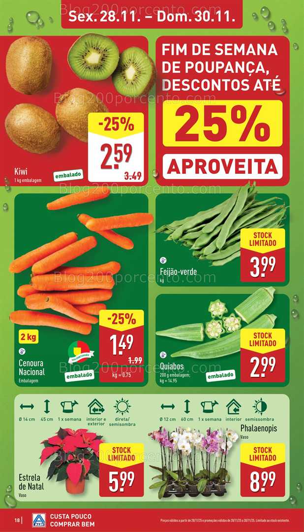 Antevisão Folheto ALDI Promoções de 24 a 30 novembro